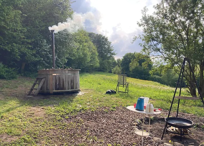Οργανωμένο κάμπινγκ Glamping With Outdoor Wood-fired Hot Tub *